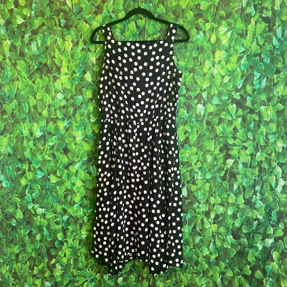 Sugar Magnolia - New Black and White Polka Dot Dress - Picture 5 of 5
